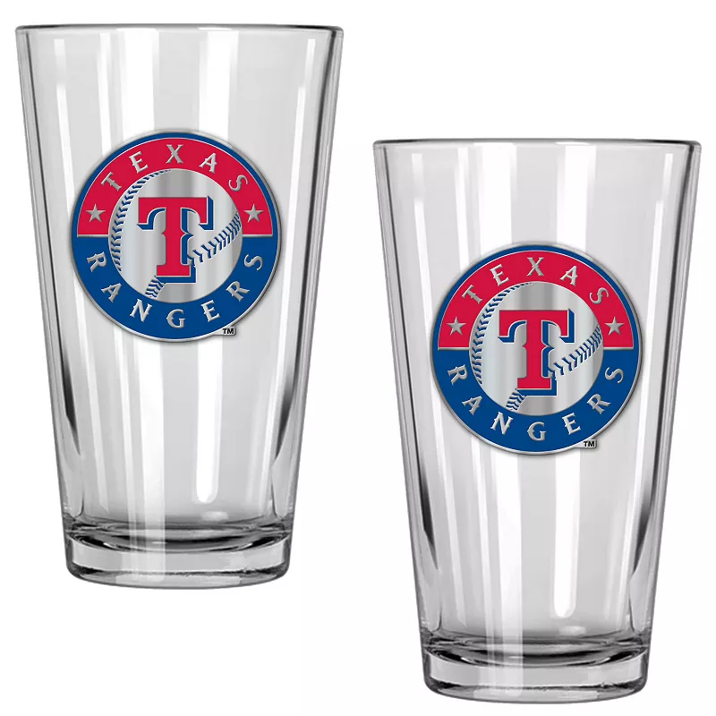 Texas Rangers Pint Glass Set