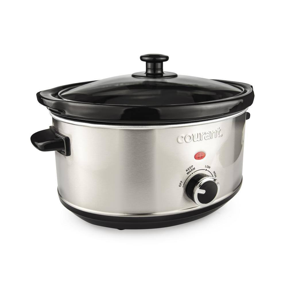 Courant 7.0 qt. Oval Slow Cooker Stainless Steel MCSC7025ST974