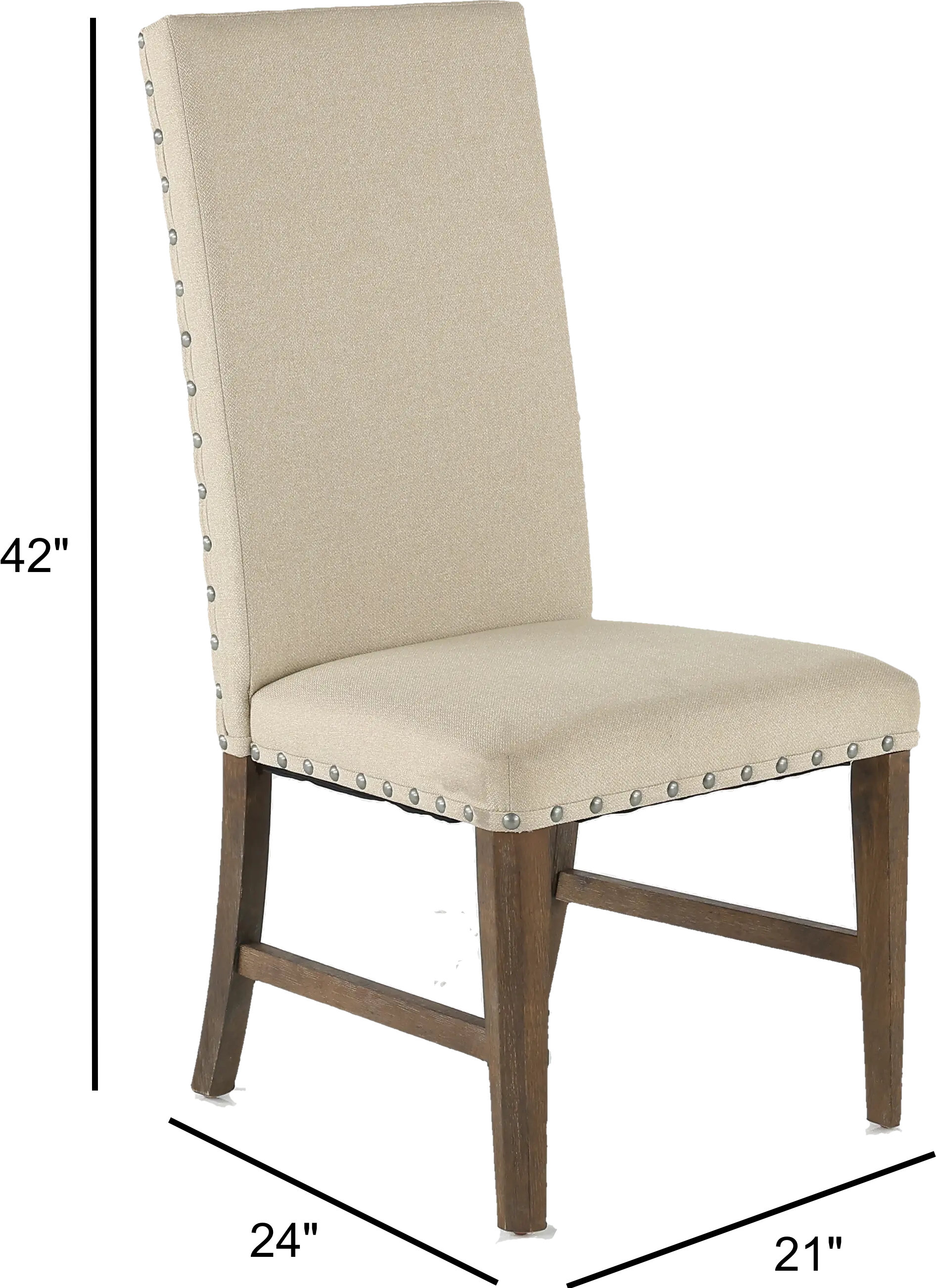 Artisan Prairie Gray Upholstered Dining Chair