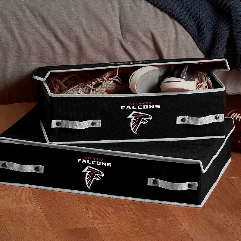 Franklin Sports Atlanta Falcons Large Under-the-Bed Storage Bin