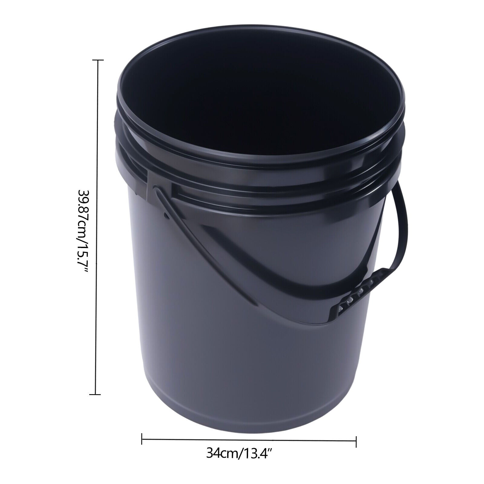 TOOL1SHOoo Hydroponics System， Soilless Hydroponics Growing System Drip Garden System 5gal Hydroponic Buckets