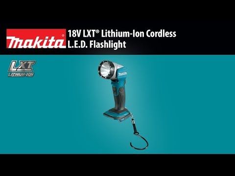 Makita DML802 18V LXT Lithium‑Ion Cordless L.E.D. Flashlight