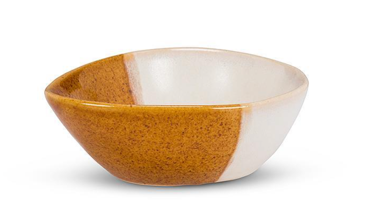 TRI-COLOUR MINI TEARDROP BOWL