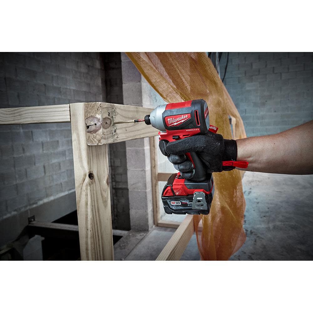 Milwaukee M18 Brushless Hammer Drill/Impact Combo Kit 2893-22 from Milwaukee