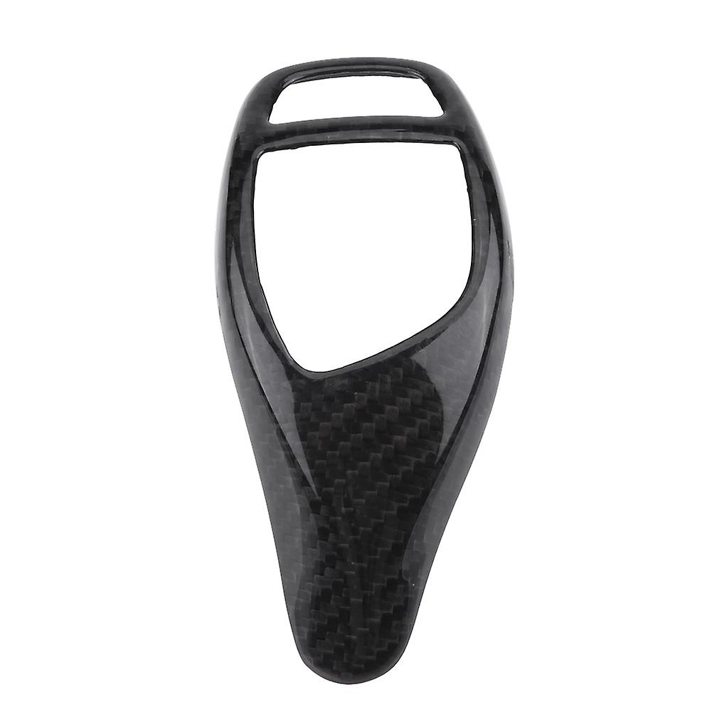 Carbon Fiber Gear Shift Knob Cover Trim For F20 F30 F31 F34 1 2 3 4 5 Series Big Frame