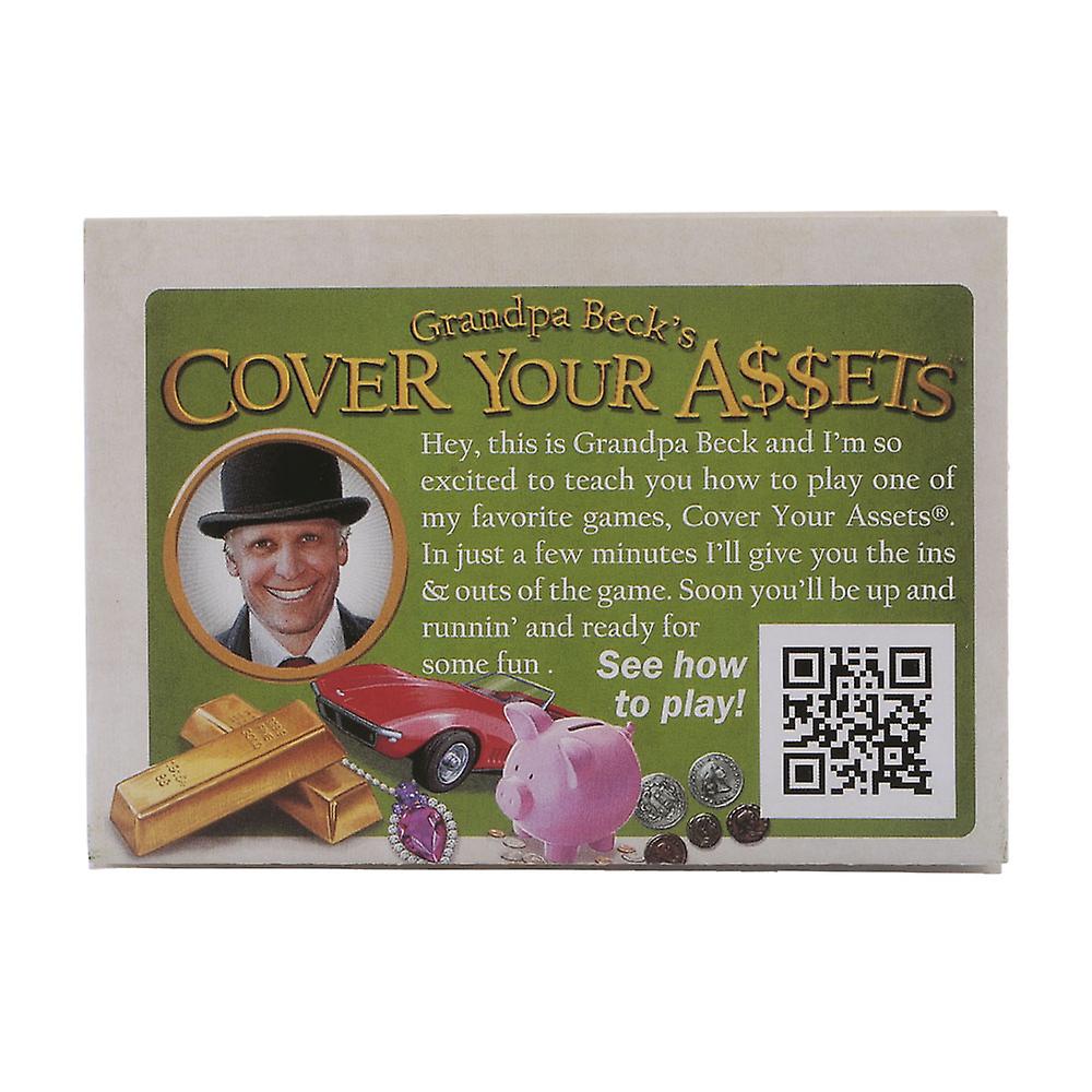 Cover Your Assets Card Game Party Play Cards A Card Game For Kids Children Red