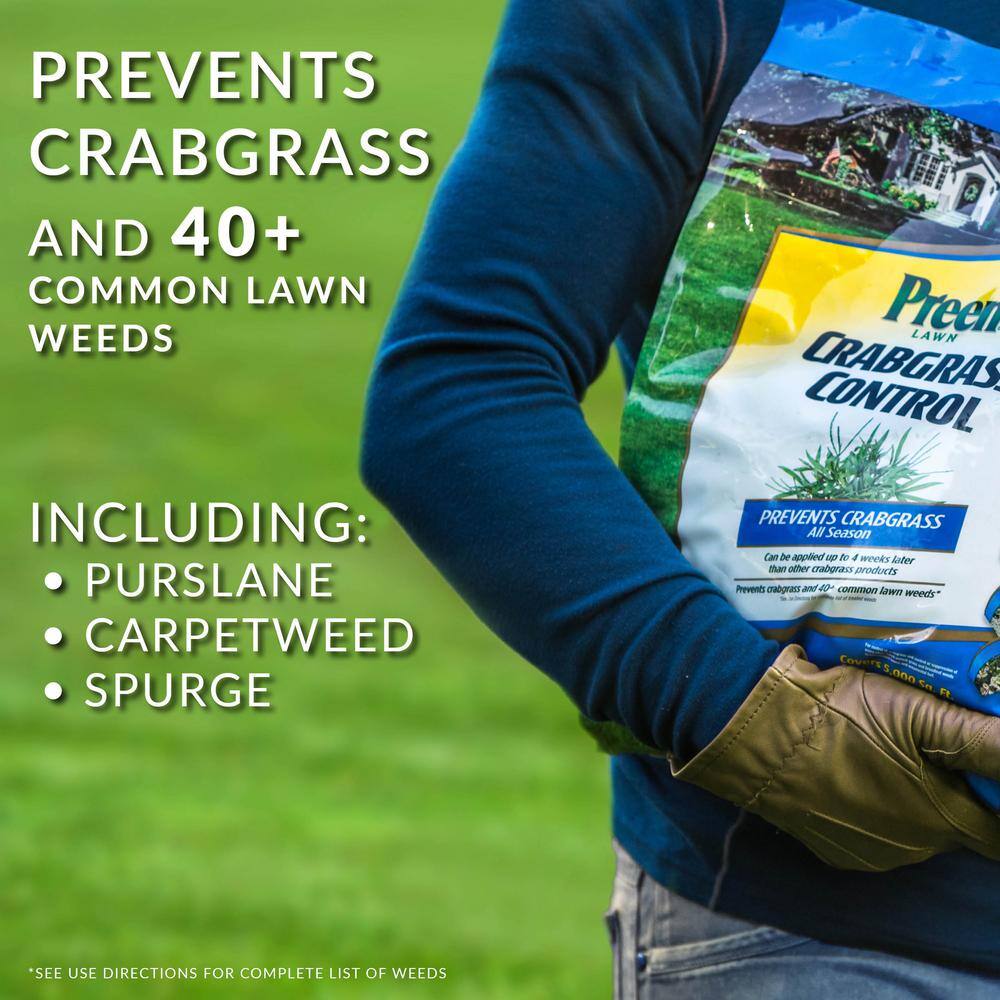 Preen 15 lbs. Lawn Crabgrass Control Covers 5000 sq. ft. 2464064