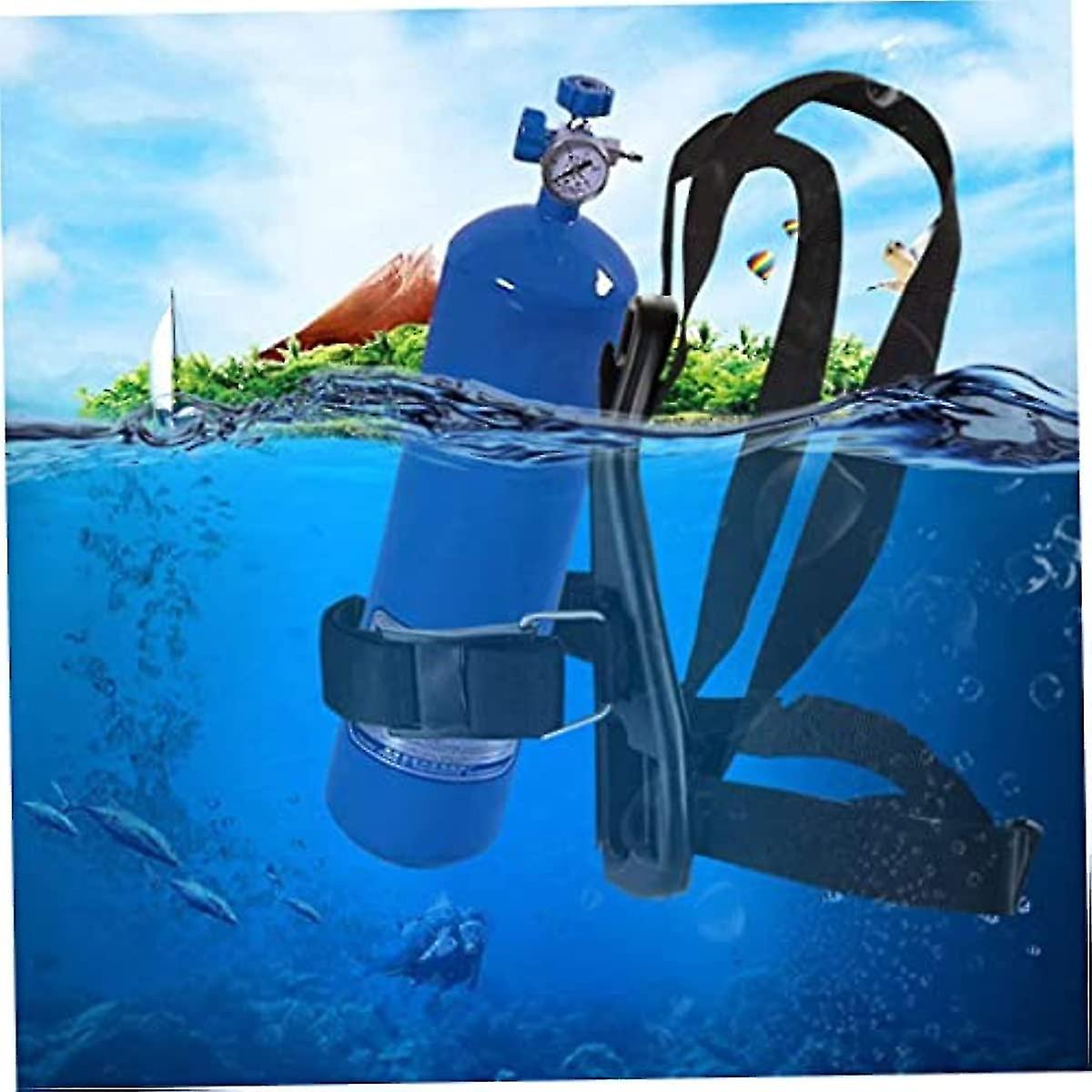 Diving Tank Backpack Tank Back Holder Diving Tank Bracket Oxygen Bottle Holder For Under Water Sports Accessories Diving Accessories