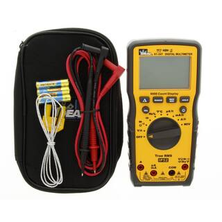 IDEAL 1000-Volt Auto Range TRMS 6000-Count Display Multimeter with NCVT and Temp 61-347