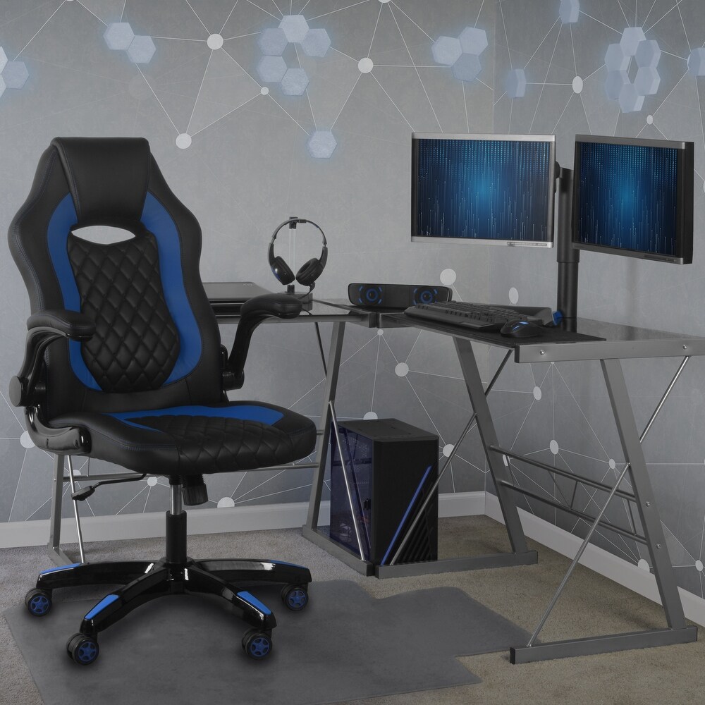 Modern Flip Up Arm Gaming Chair by Regency Seating