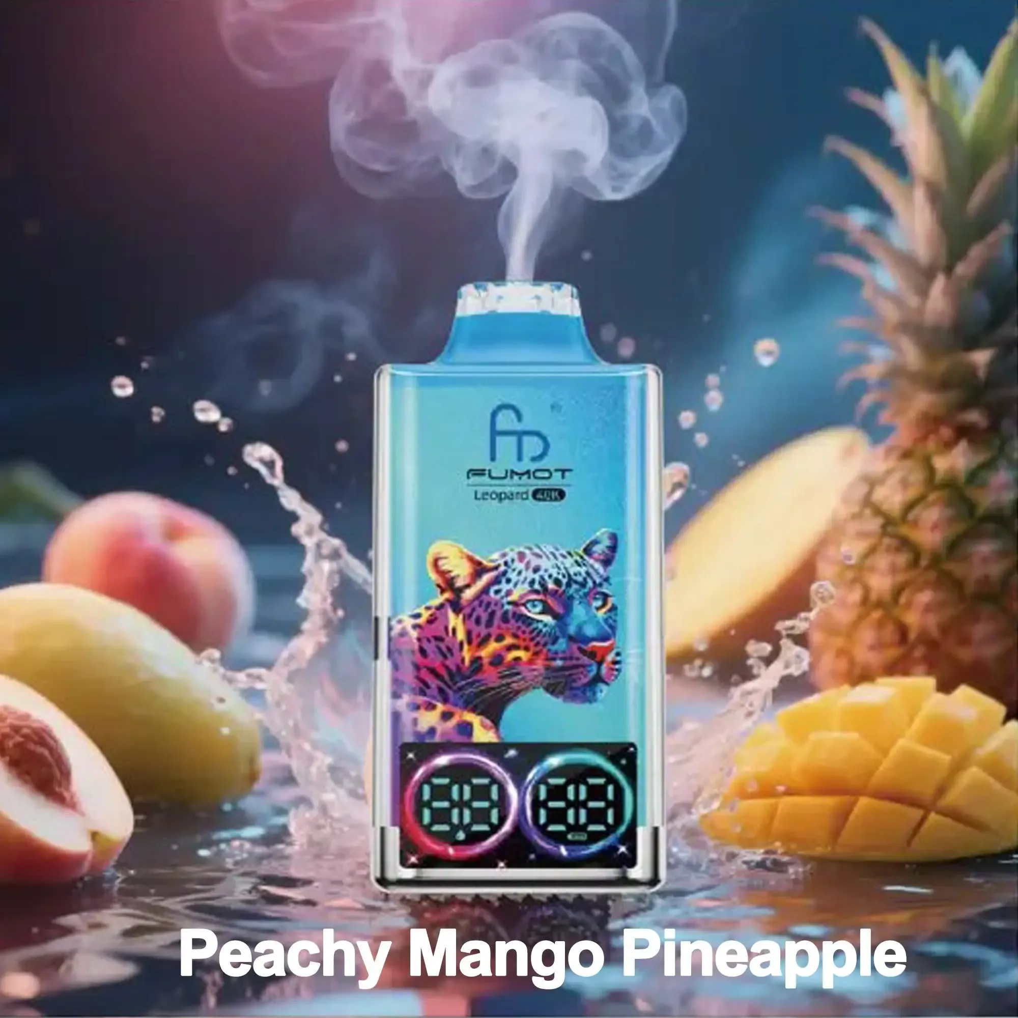 Fumot 40K Leopard Disposable Vape - Peachy Mango Pineapple