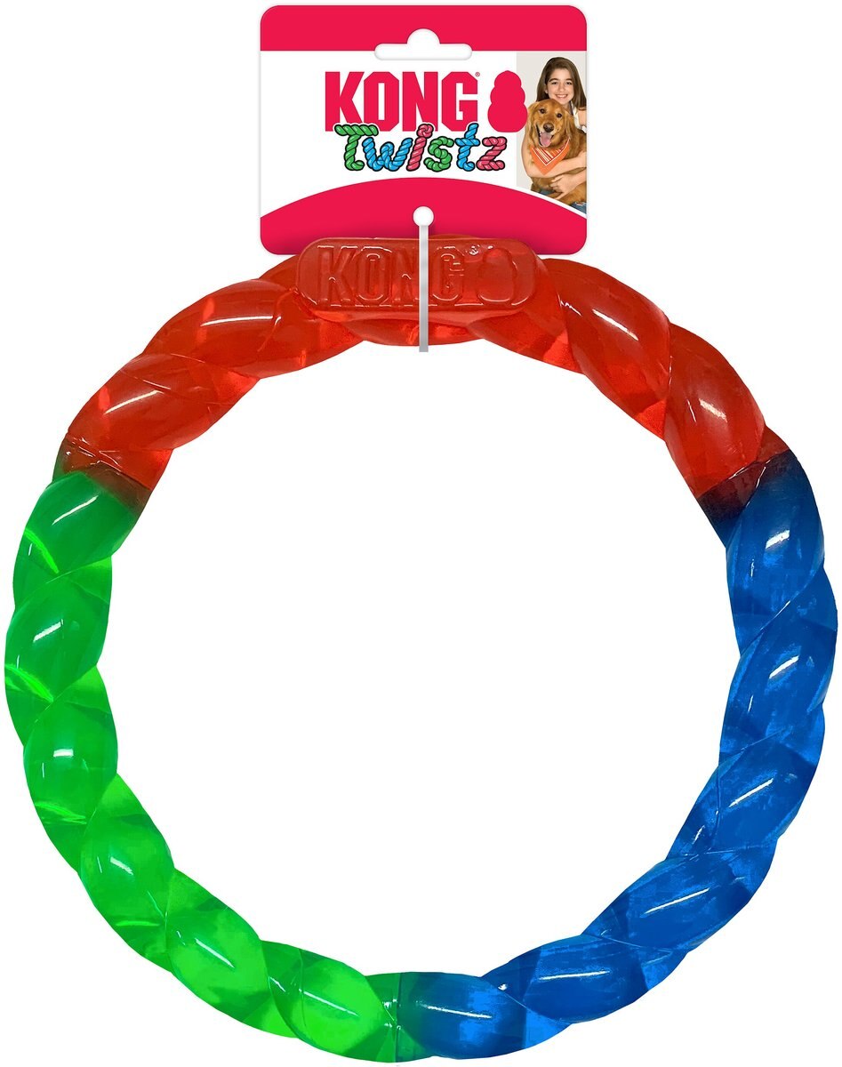 KONG Twistz Ring Dog Toy