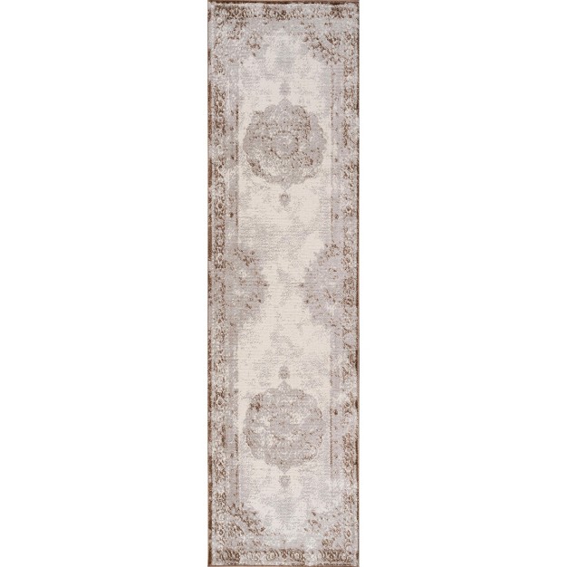 Rosalia Cottage Medallion Indoor Area Rug Jonathan Y