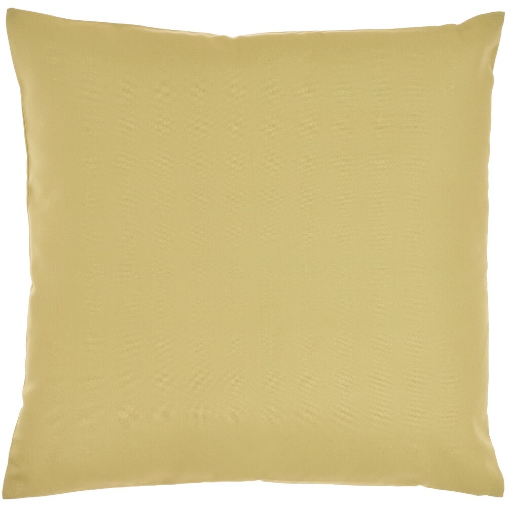 Waverly Pillows Classic Solid Indoor Outdoor Throw Pillow   ( 20\