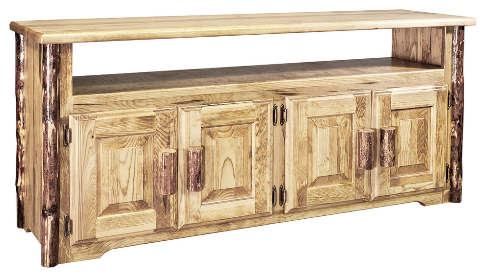 Glacier Country Collection Television Stand   Rustic   Entertainment Centers And Tv Stands   by Beyond Stores  Houzz