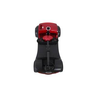 TIRAMISUBEST 44 in. L x 20 in. W x 36.6 in. H Outdoor Compact Mobility Scooter in Red W42XY926582