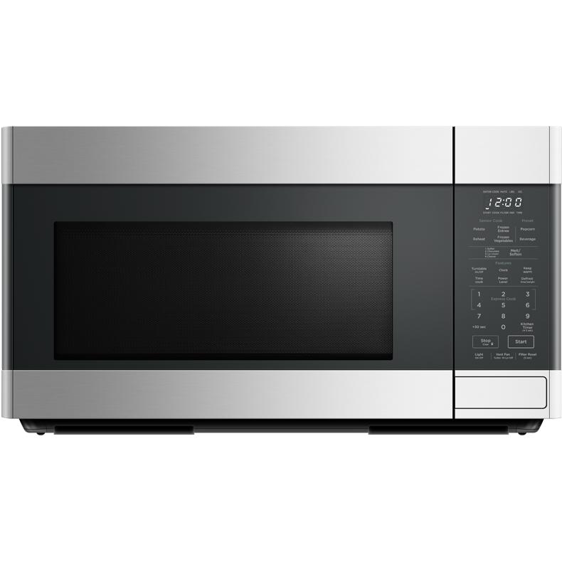 Fisher & Paykel 30-inch, 1.8 cu. ft. Over-the-Range Microwave Oven MOH30SS1-UB