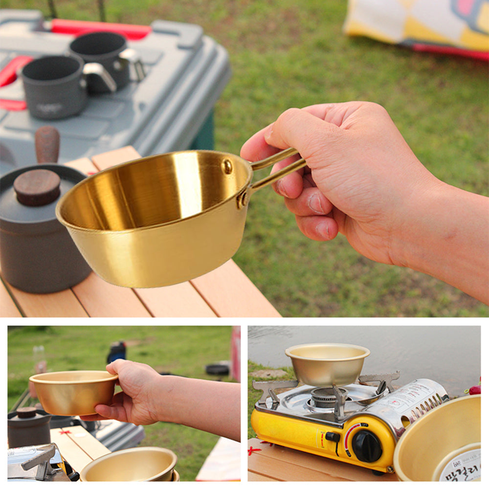 Tomfoto Outdoor Bowl Picnic Tableware for Barbecue Hiking Camping Cup Picnic