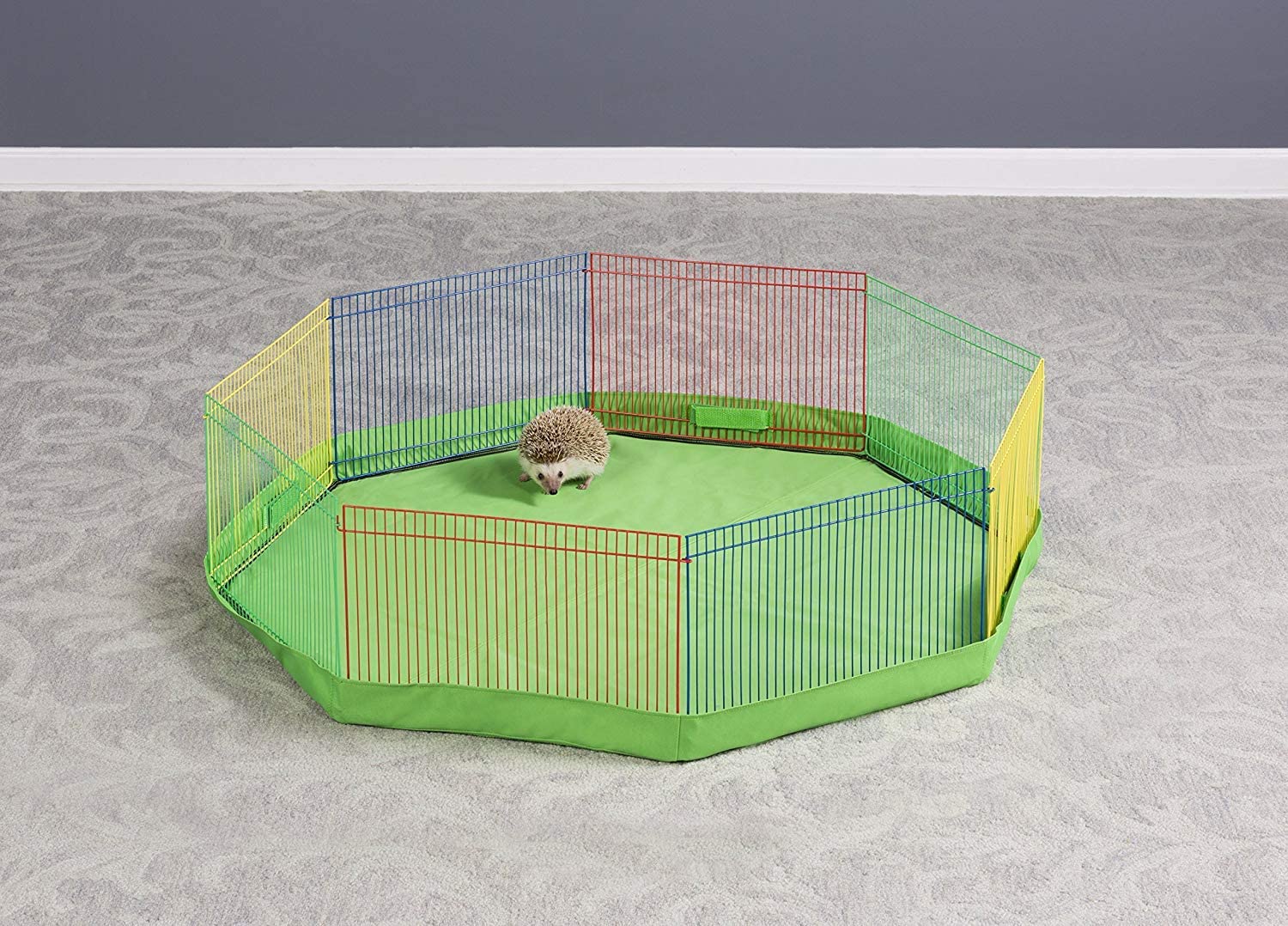 Prevue Pet Products Multi-Color Small Animal Playpen， 36-in