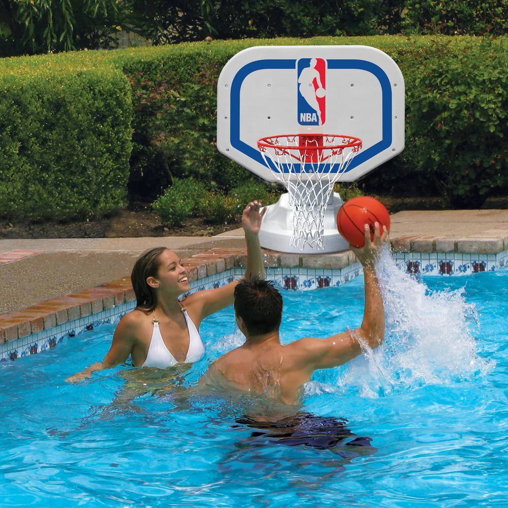 Poolmaster NBA Logo Competition Swimming Pool Basketball Game 72900