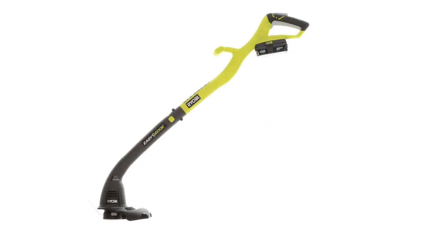 RYOBI P2030 ONE+ 18V 10 in. Cordless Battery String Trimmer and Edger with 1.5 Ah Battery and Charger