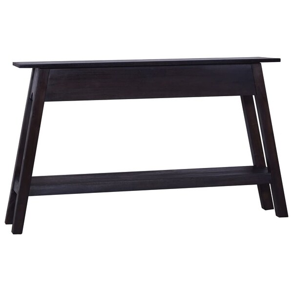 vidaXL Console Table Black 47.2