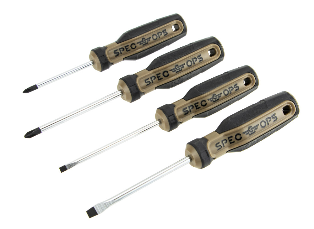 Spec Ops Screwdriver Set 4pc ;