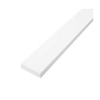 Trim Board Primed Finger-Joint (Common: 1 in. x 4 in. x 12 ft. Actual: .719 in. x 3.5 in. x 144 in.) 590599