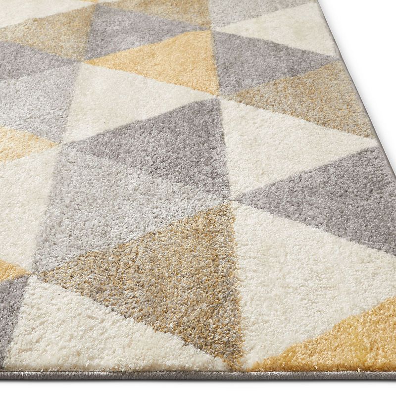 Well Woven Mystic Alvin Mid-Century Modern Geometric Area Rug