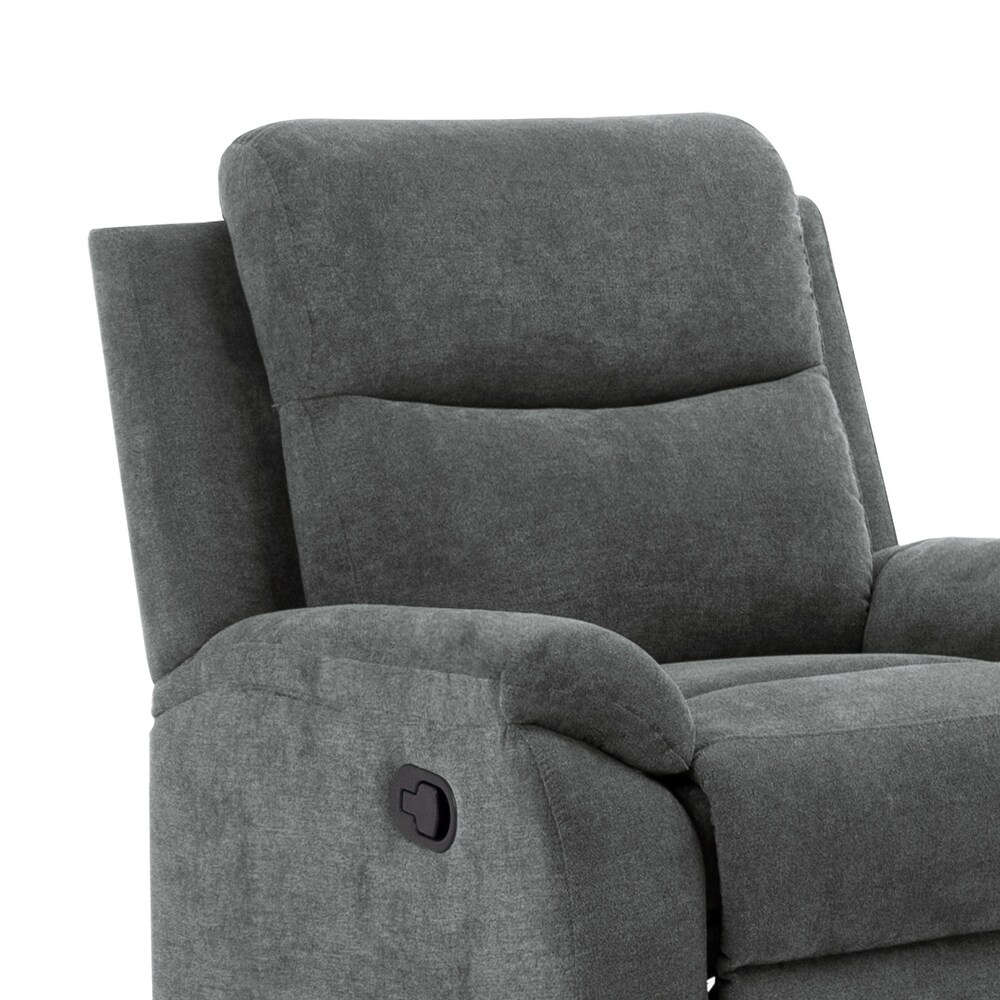 Contemporary Faux Leather Living Room Reclining Chair