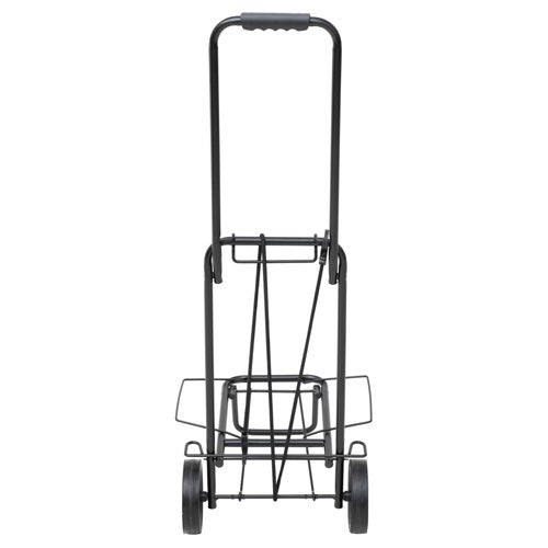 HUBERT Black Metal Travel Cart - 13