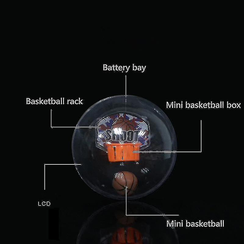 Plastic Rotating Fidget Led Light Basketball Adhd Autism Reduce Stress Focus Attention Toys