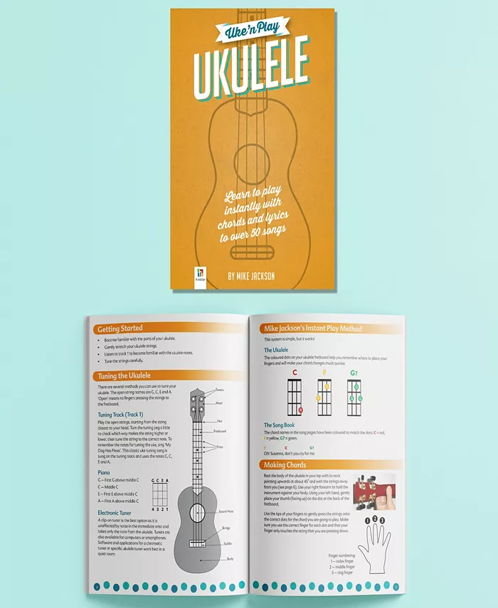 Hinkler UkeN Play Ukulele Kit Learn How To Play Ukulele At Home  Comes With Specially Made Ukulele For Beginners And Experts CD included With Tips And Songs Learning Music For Adults Learn To Play Over 50 Songs Hobbies