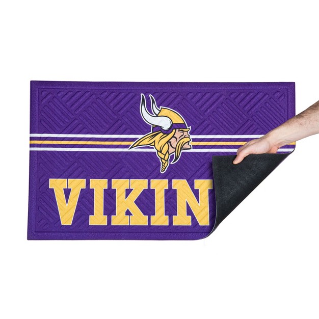 Embossed Mat Cross Hatch Minnesota Vikings