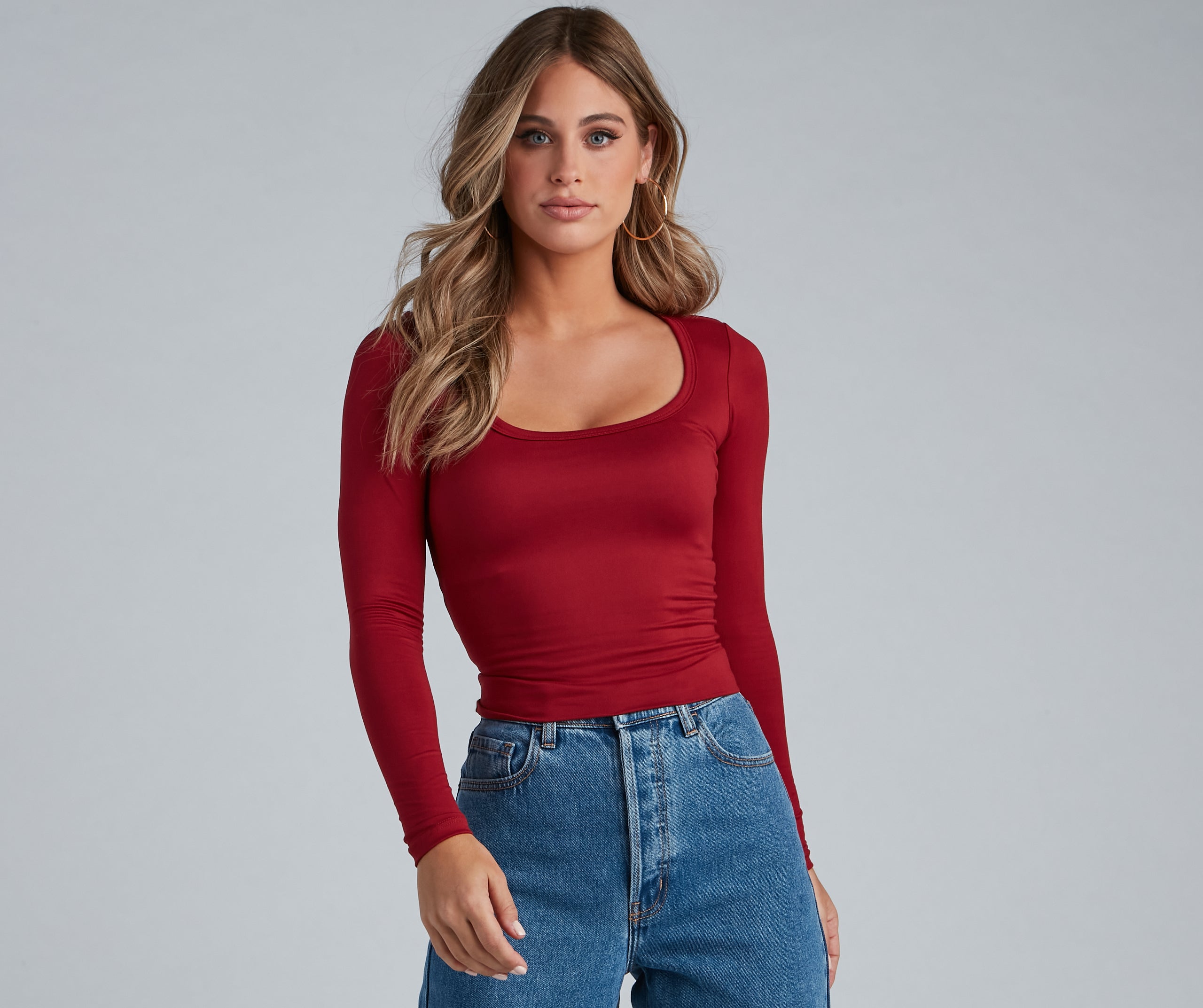 Basic Must-Have Long Sleeve Top