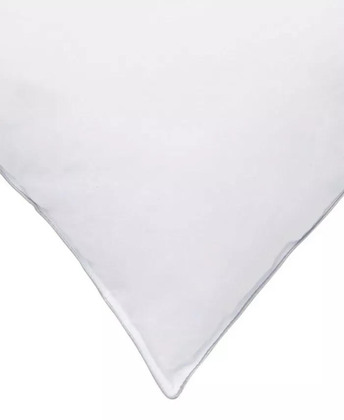 Ella Jayne White Down Firm Pillow， with MicronOne Technology， Dust Mite， Bedbug， and Allergen-Free Shell， Standard