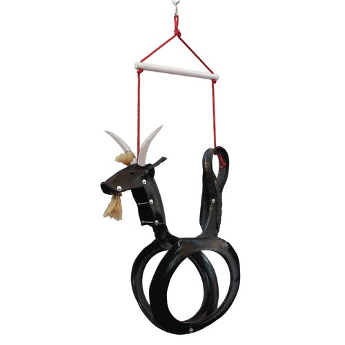 Sparkling Line SL001702 Goat Tire Swing- Yellow