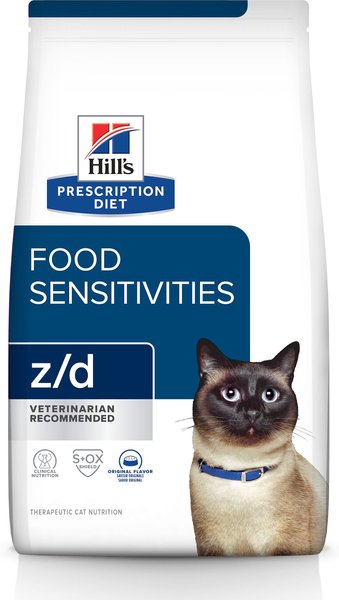 Hill's Prescription Diet z/d Skin/Food Sensitivities Original Flavor Dry Cat Food