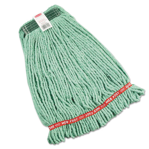 Rubbermaid Web Foot Wet Mop Heads | Shrinkless， Cotton