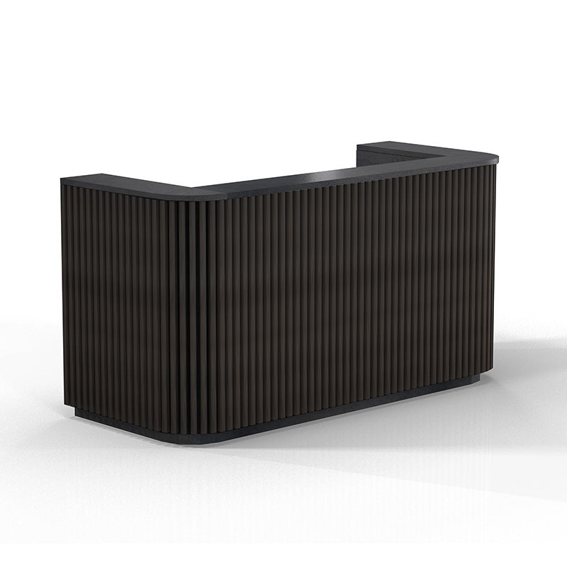 HALO Reception Desk 180cm - Black