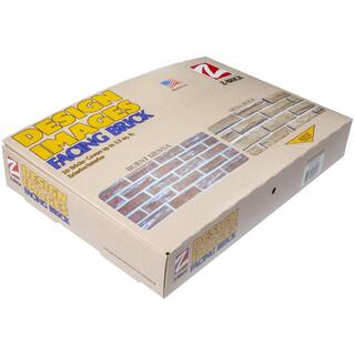 Z-BRICK 8 in. x 0.63 in. x 2.3 in. Mesa Beige Concrete Thin Brick Veneer ZC026205