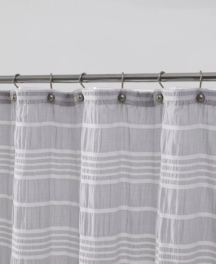 Clorox Seersucker 14-Pc. Shower Curtain Set