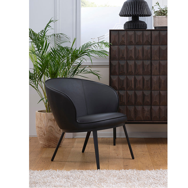 GAIN Lounge Chair - Black