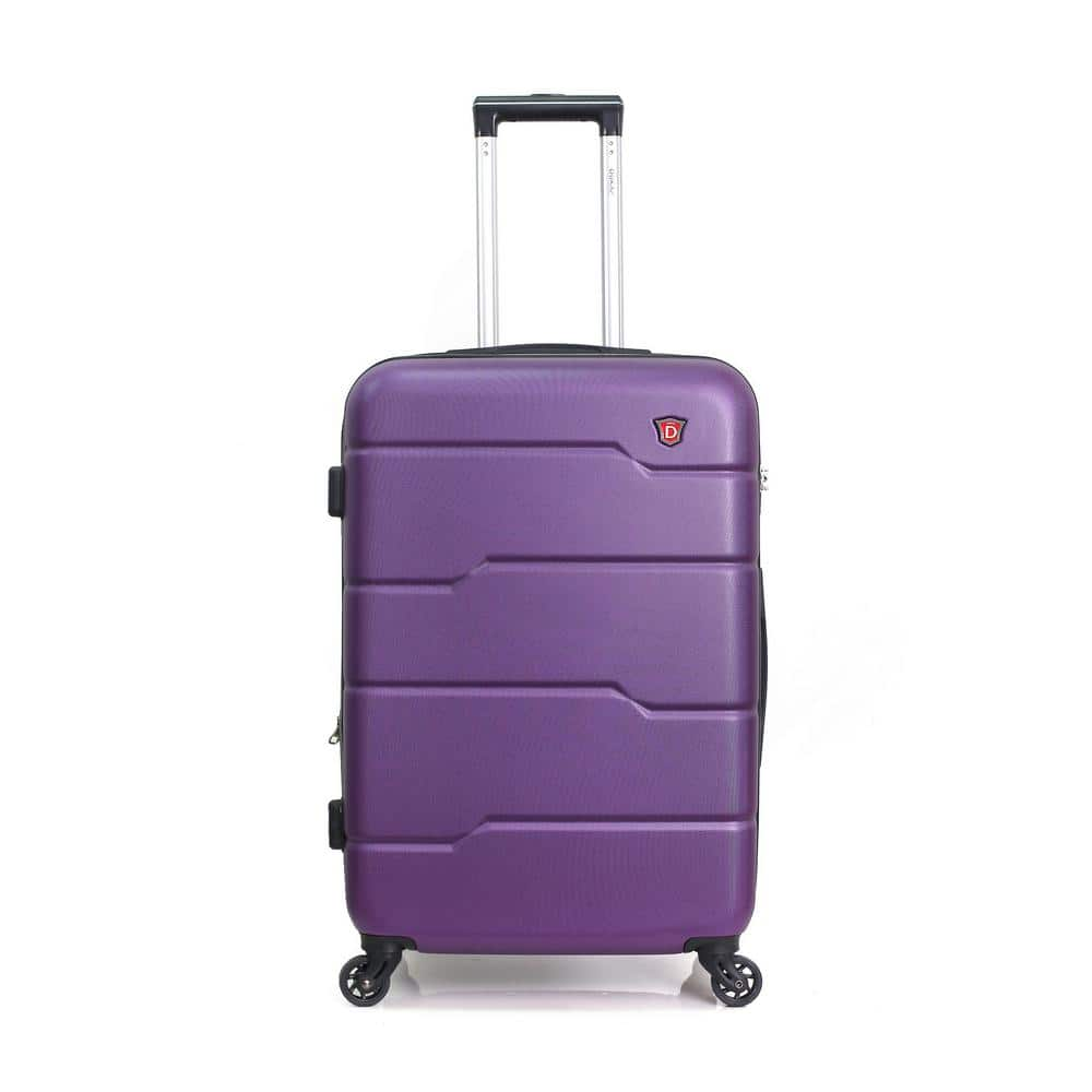 DUKAP Rodez 20 in. Carry-On Lightweight Hard Side Spinner DKROD00S-PUR