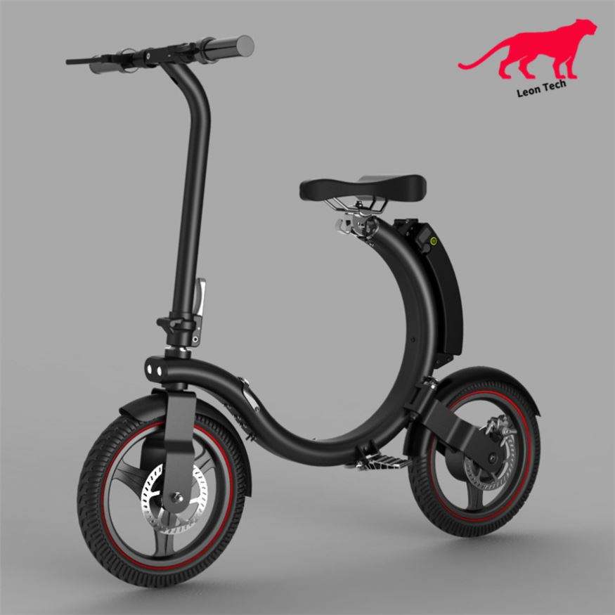 Foldable Cycling 14 Inch Cheap Scooter 36V 350W E Electric Bike With Seat