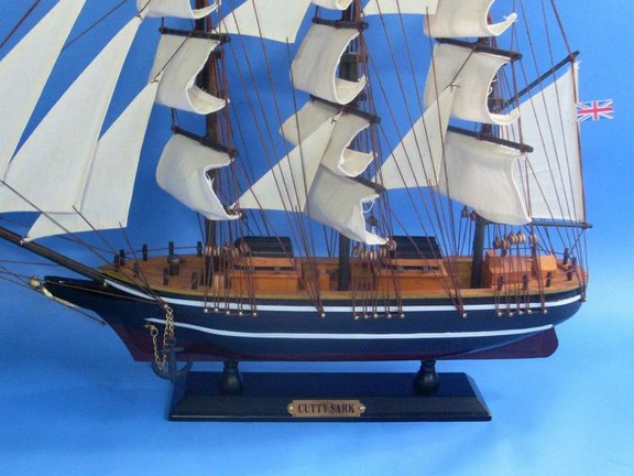 Handcrafted Model Ships B0706 Wooden Cutty Sark Ta...