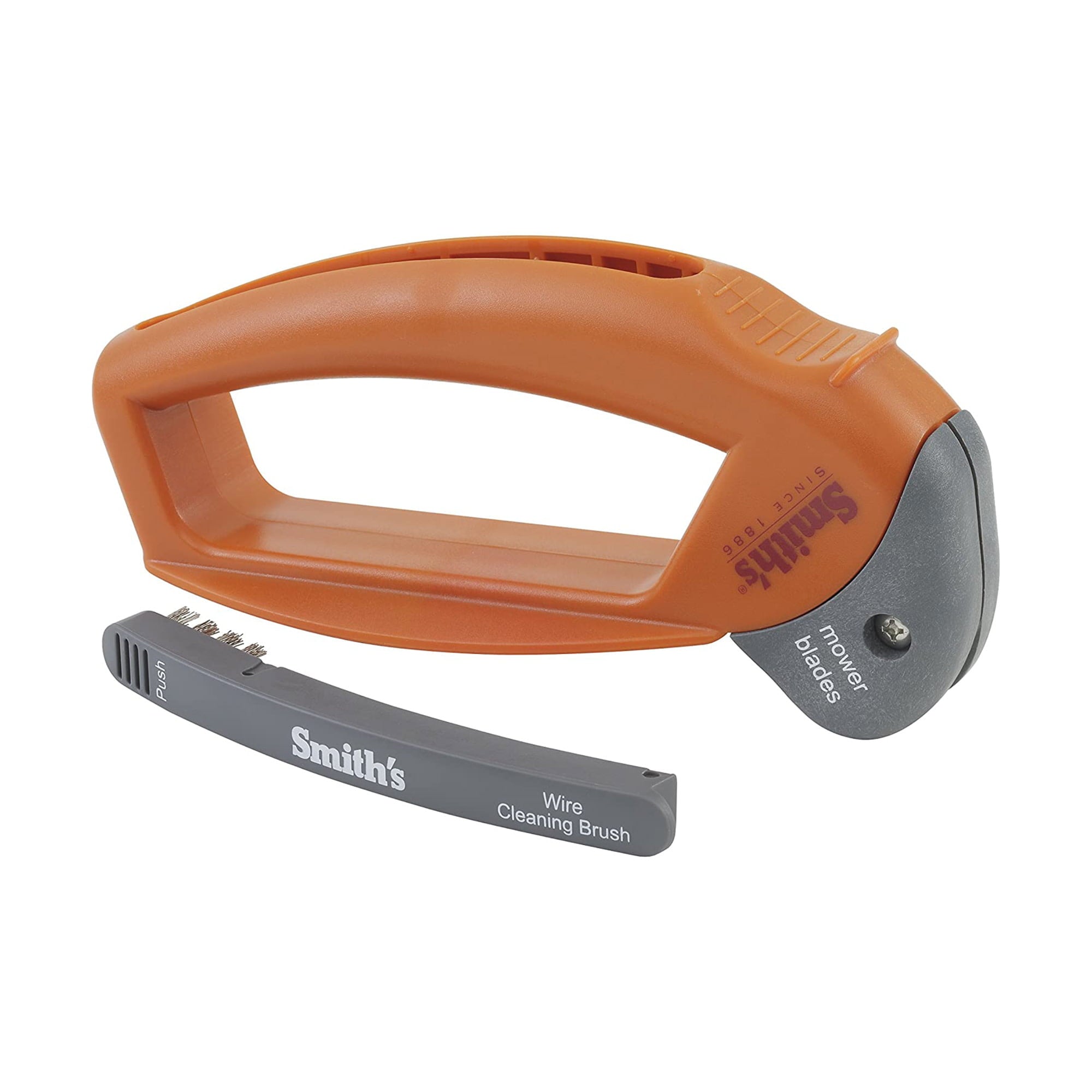 SMITH'S  50603 LAWN MOWER BLADE SHARPENER ORANGE