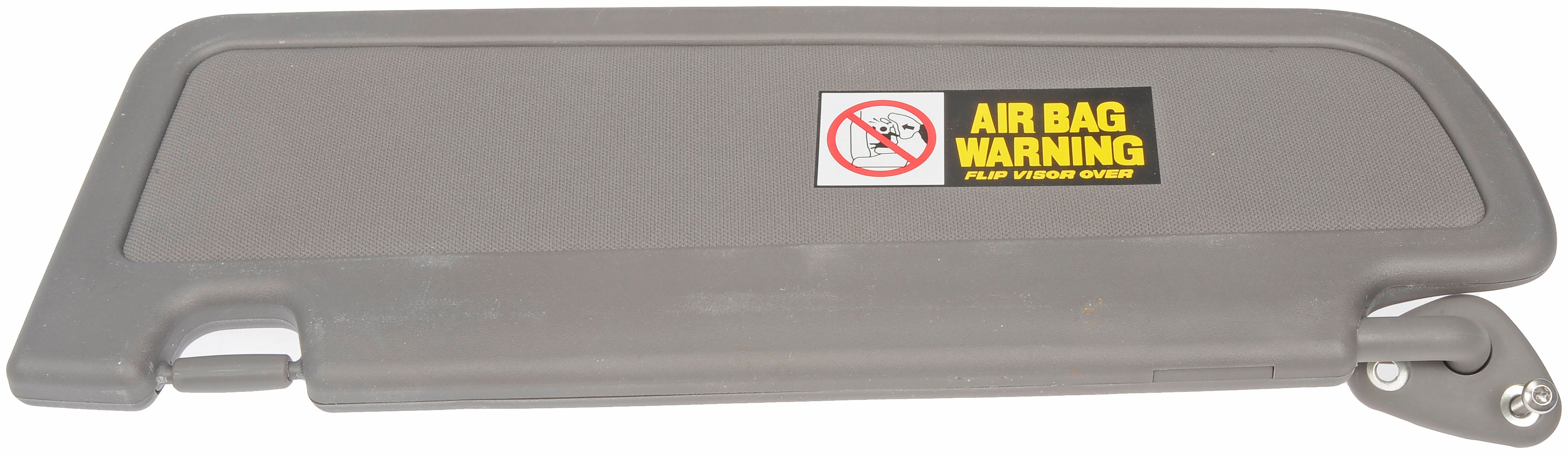 Dorman 74050 Passenger Side Sun Visor Assembly for Specific Honda Models， Gray