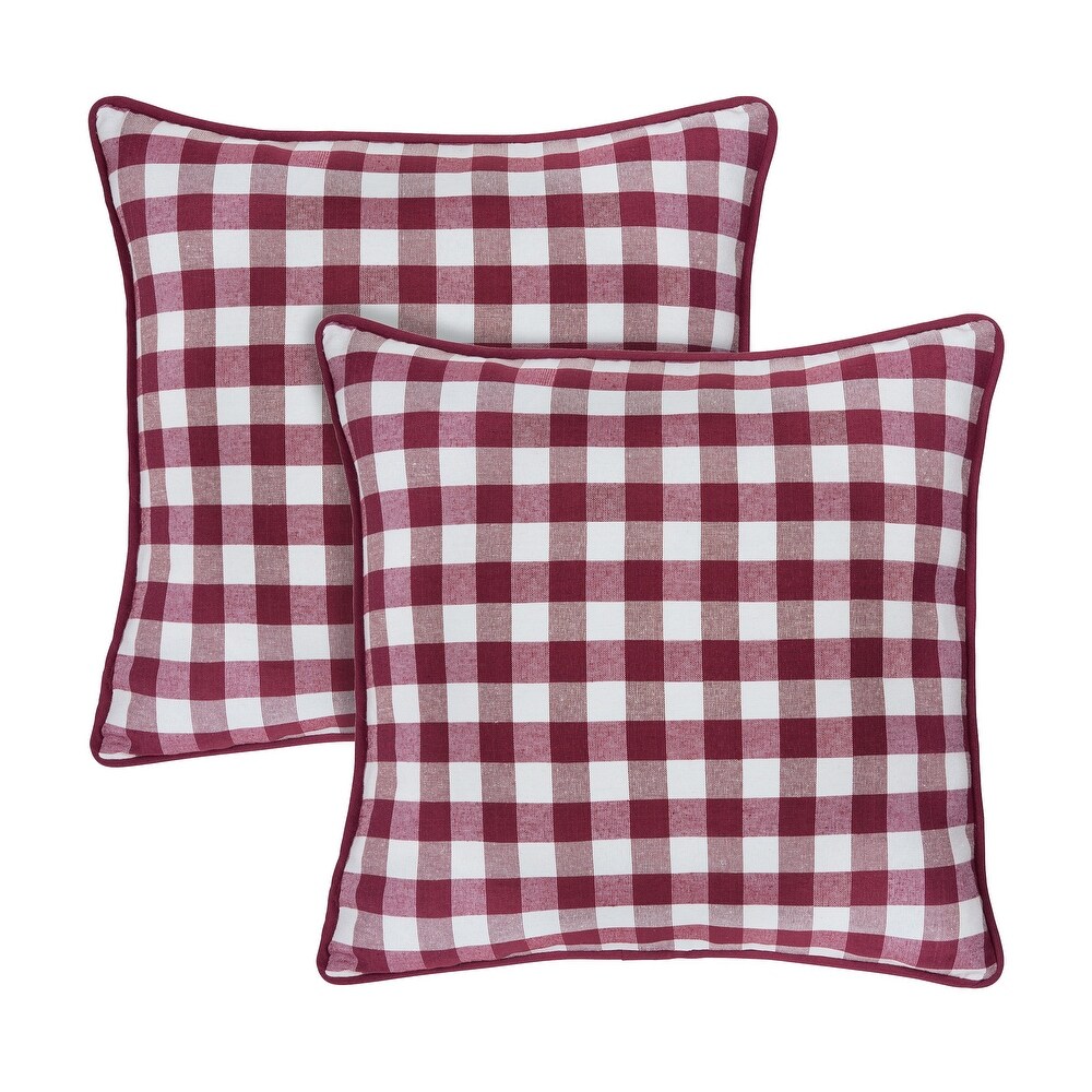 Buffalo Check Throw Pillow Covers