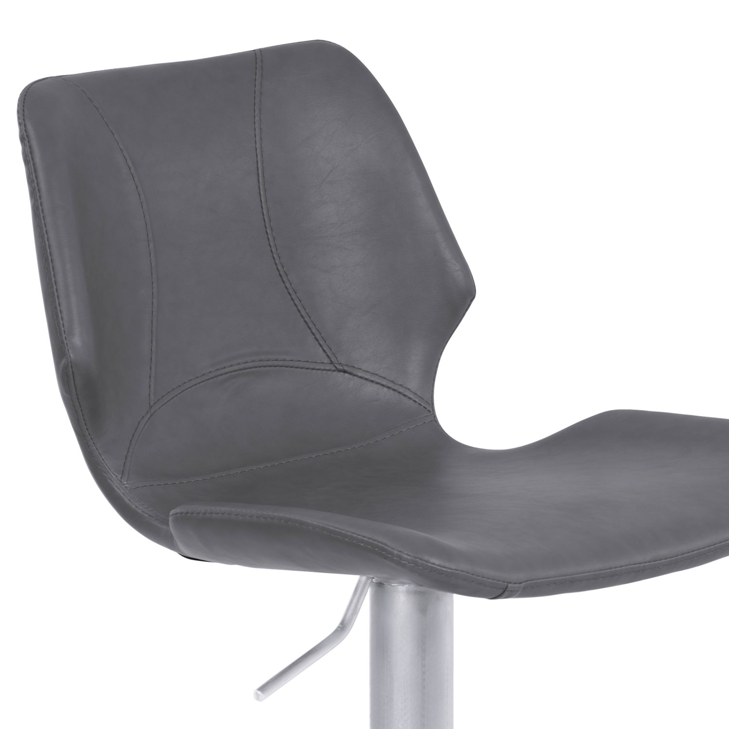 Armen Living Zuma Adjustable Swivel Stool